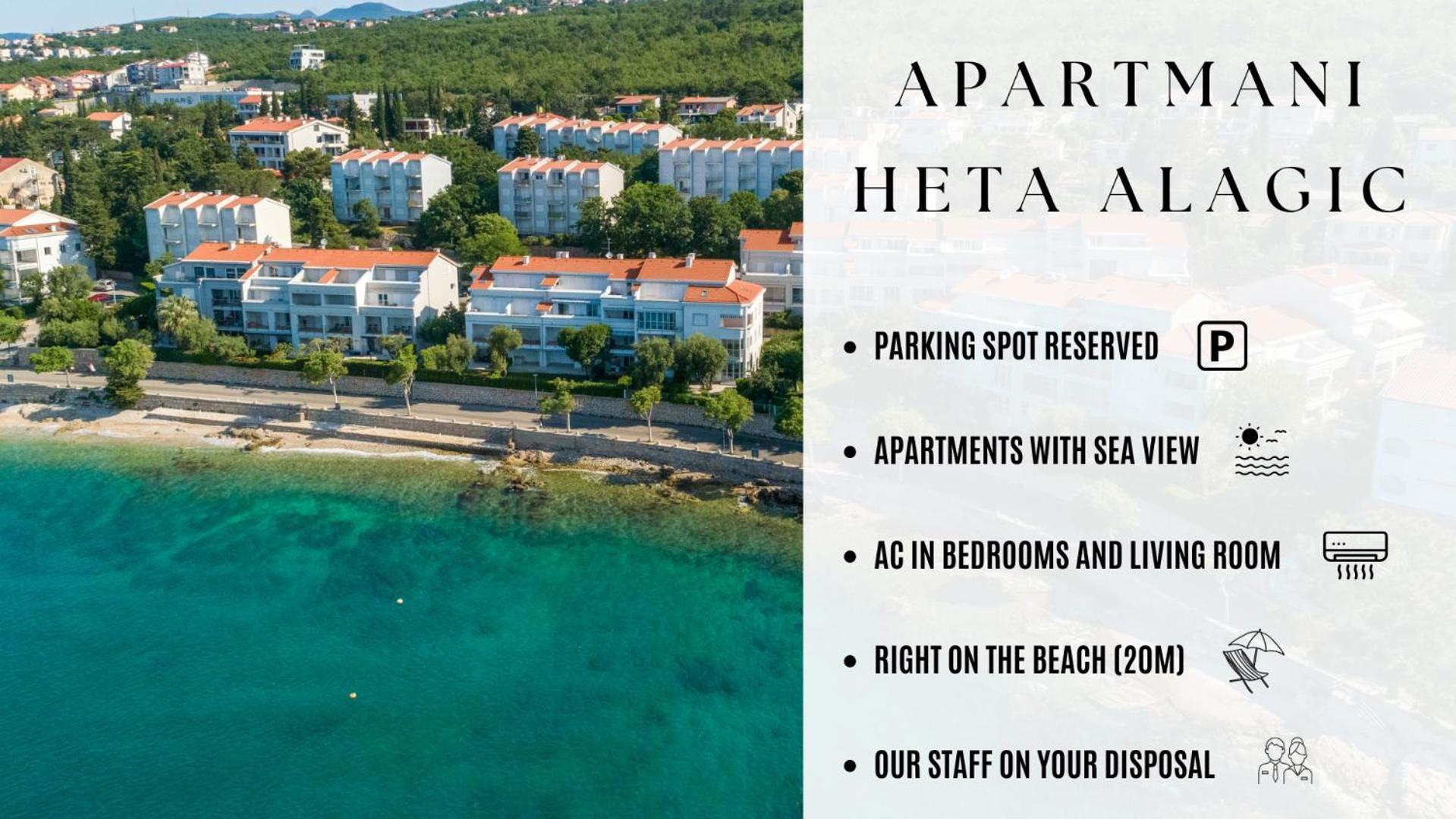 Apartmani Heta Alagic II Selce Buitenkant foto